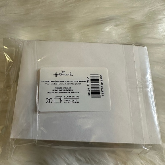 🩷5/$10 Hallmark Elegant White Thank You Cards - Picture 3 of 4